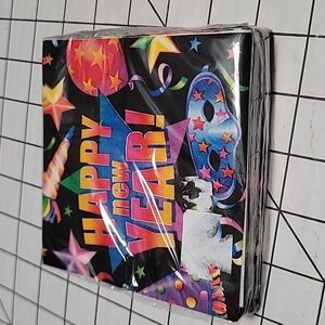 Happy New Year, Paper Beverage Napkins 60390 by Trend‎ Setters 30 CT.  NIP